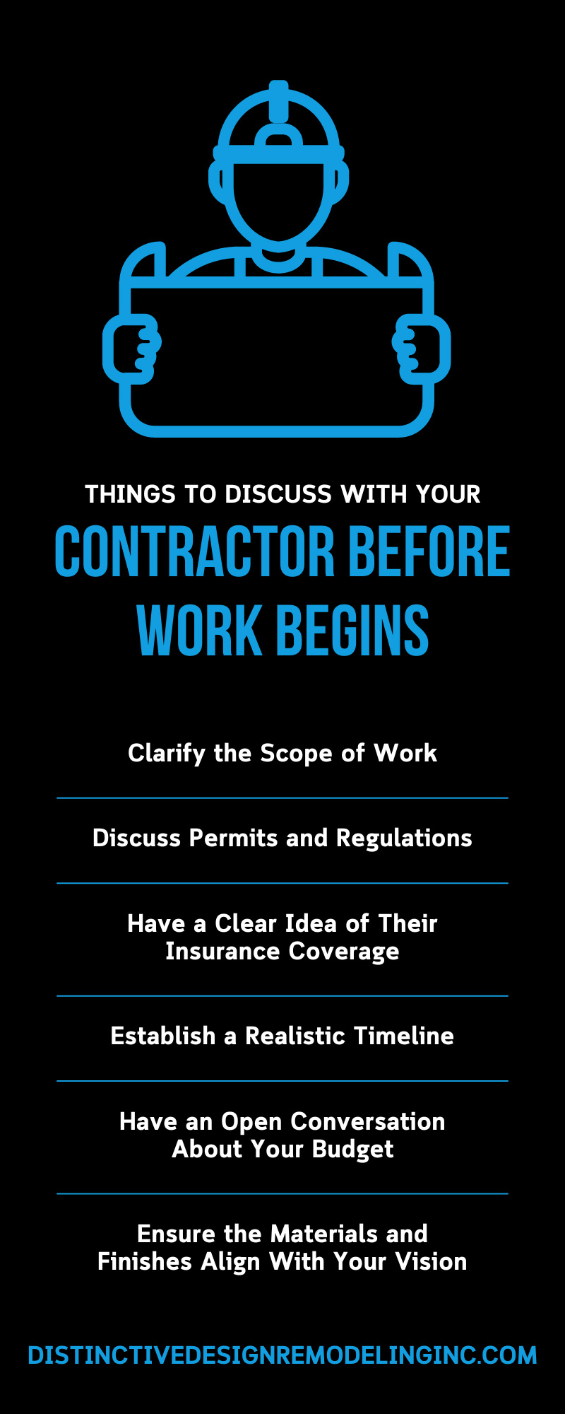 8 Things To Discuss With Your Contractor Before Work Begins